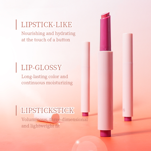 Private Label Lipstick Press High Hydrating Shiny Gloss Tint Lip Balm