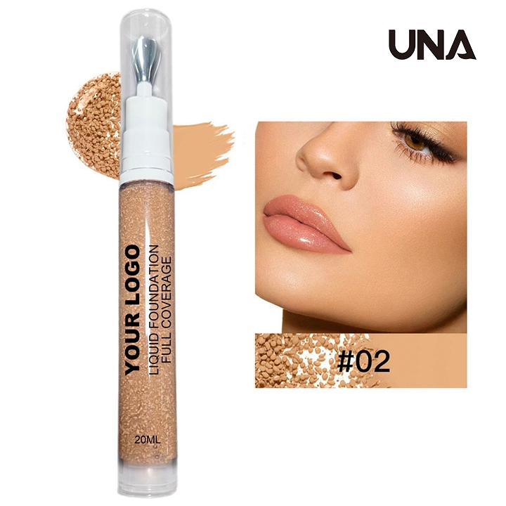 High Quality Private Label Cosmetics 24h Long Lasting Oil Free Vegan Matte Liquid Full Coverage Waterproof Foundation Makeup