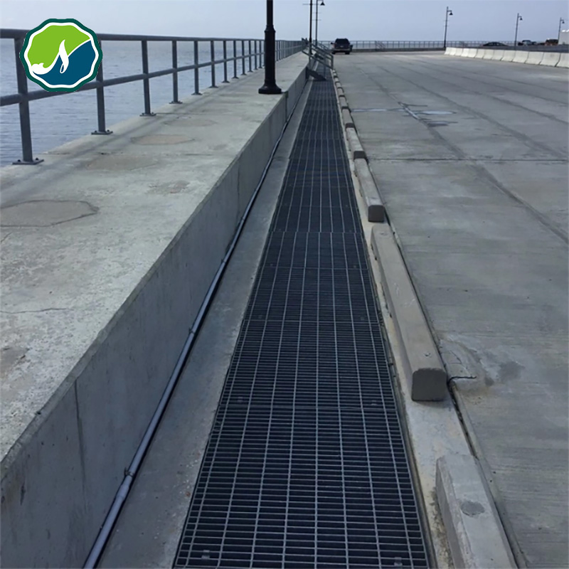 Metal Serrated Drain Covers Steel Grid Grating Bar Grating to Construction Building Material
