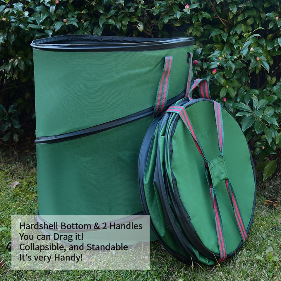 Durable 156L Oxford Cloth Garden Bag for Outdoor Use, Easy Transport