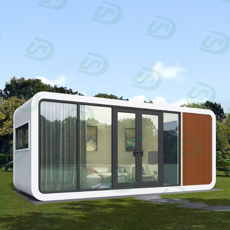 Outdoor Eco Apple Luxury Pod Prefabricated Hotel Capsule Room Cabin House