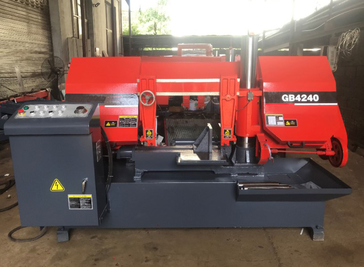Ленточная пила по металлу горизонтальная GB4240