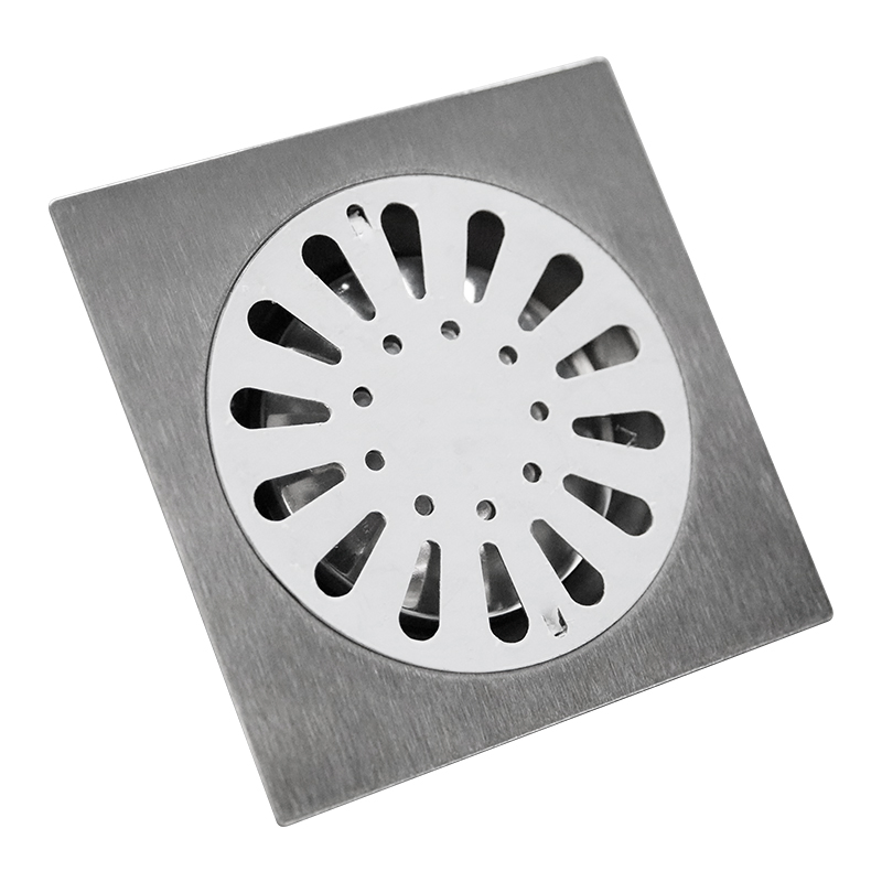 Прямоугольный слив для пола из нержавеющей стали