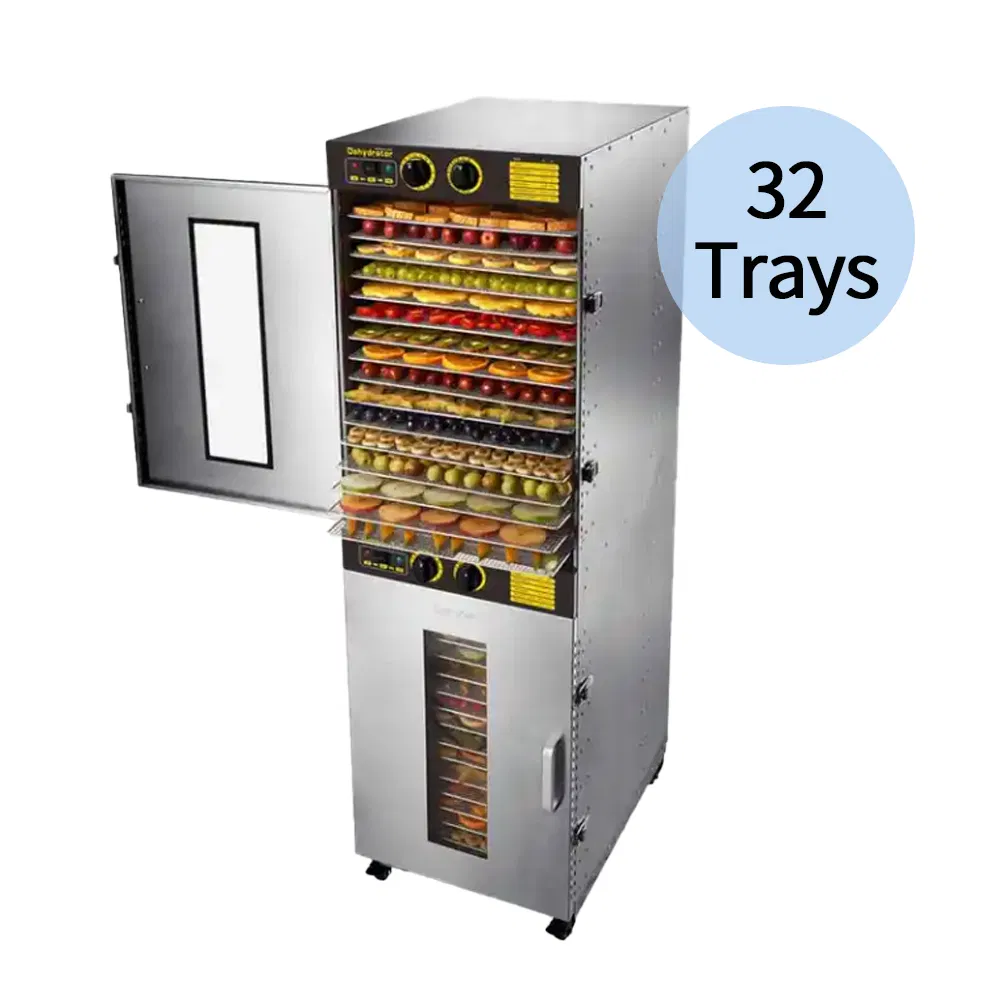 Two Individual Rooms Fruit Dryer Commercial Food Dehydrator
