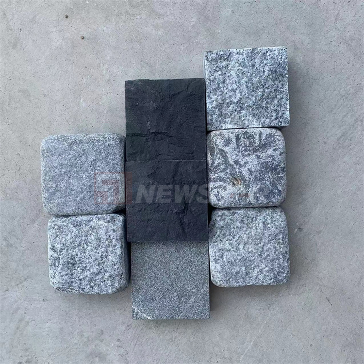 Granite Paving Stone Driveway Natural Cobblestone Paver Mats Driveway Granite Cobblestone