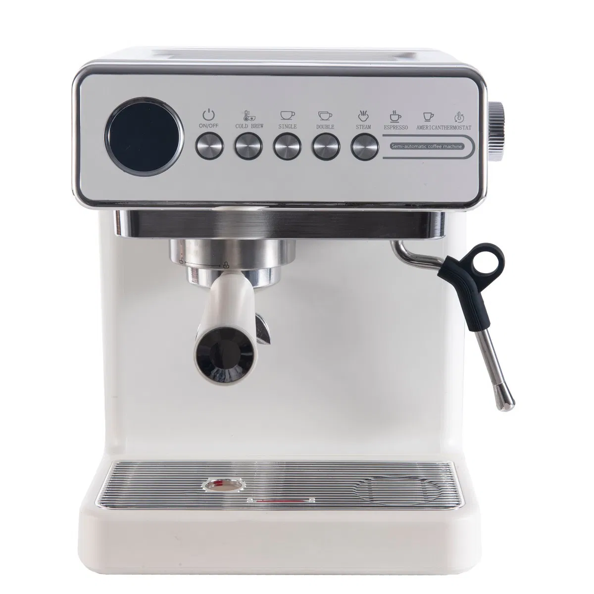 Versatile 15-Bar Espresso Machine with Integrated Bean Grinder