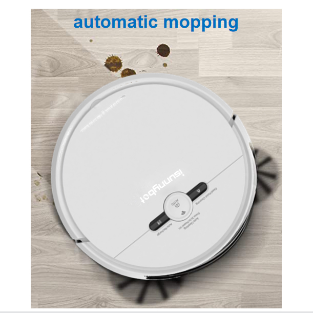 Smart Robot Vacuum Cleaner Strong Suction Tuya Alexa Voice Control