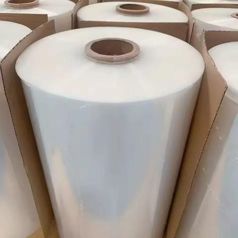 LLDPE Stretch Wrapped Pallet Wrap Stretch Jumbo Roll Stretch Film Stretch Packing Film Industrial Cling Commercial Transparent Plastic