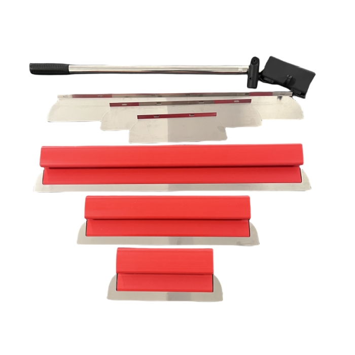 Putty Knife Drywall Skimming Blade Set with Handle