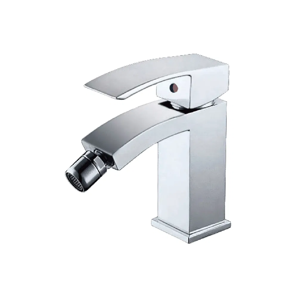Elegant Brass Single Handle Basin Faucet for Hot and Cold Water