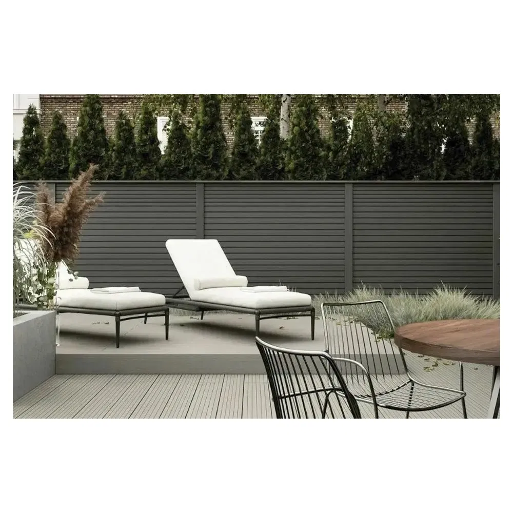 Wood Plastic Easily Assembled Customized WPC Garden Design WPC Garden Fence