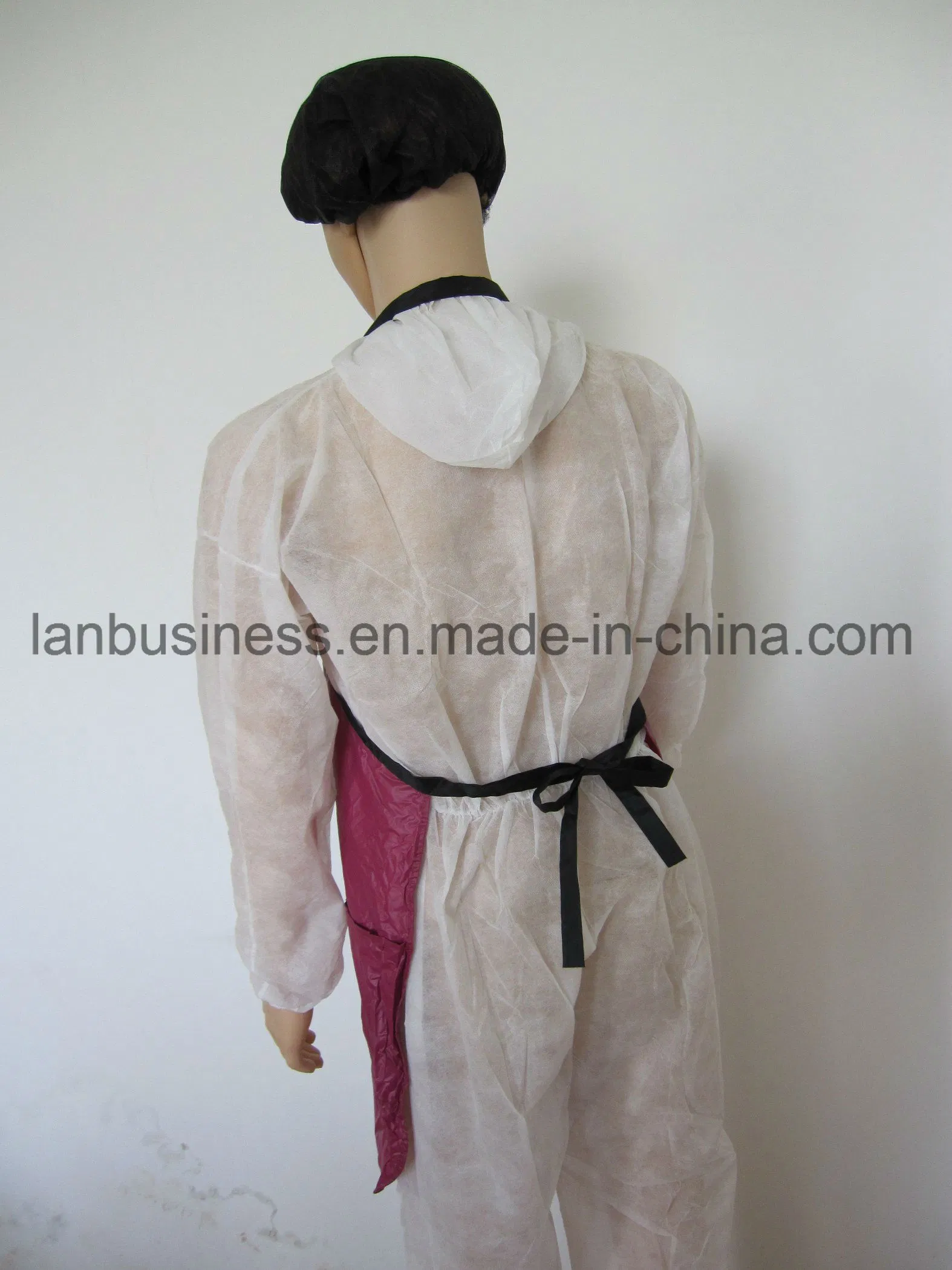 Накидка для парикмахерской с печатью, полиэстер