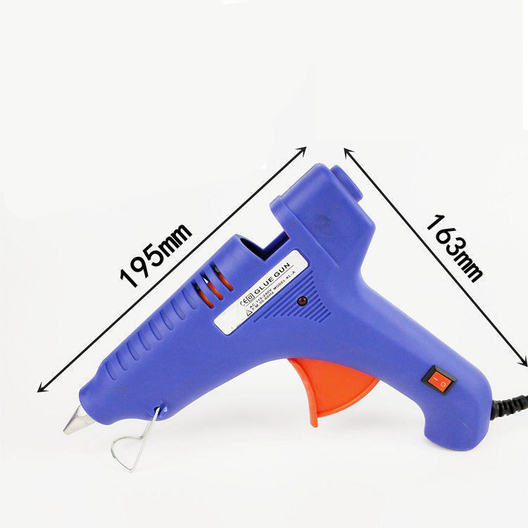 10W 20W Hot Melt Glue Gun Heavy Duty Electric Corded Gun Low Temp.