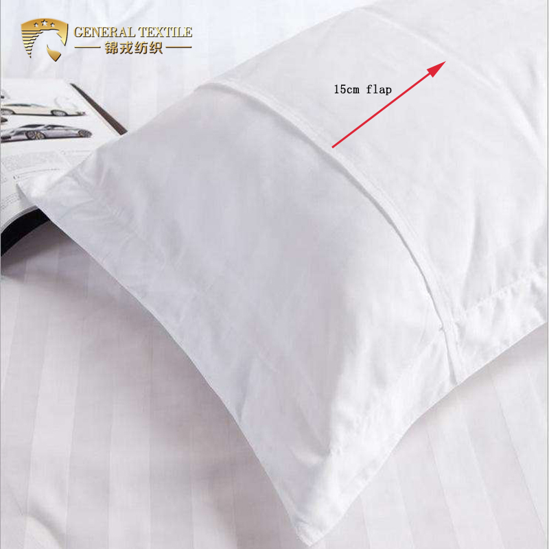 Hotel Linen 100% Cotton Pillow Cover (JRC308)
