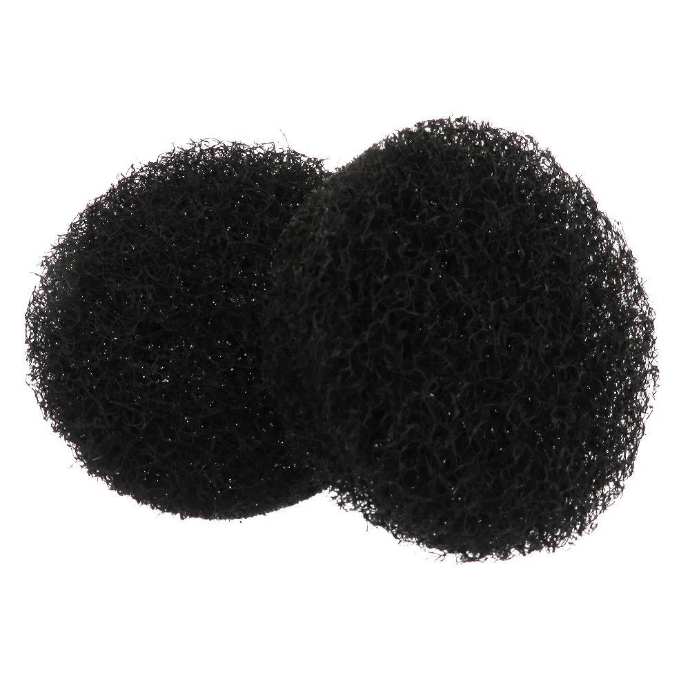 4 Inch 100mm Round Black Scrub Pad Scouring Pad Nylon Cleaning Cloth