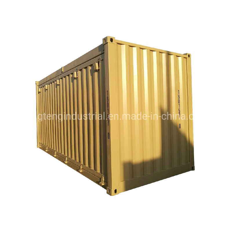 Hydraulic Drop Down 10FT 20FT Shipping Container Shop with Sunshade Awnings