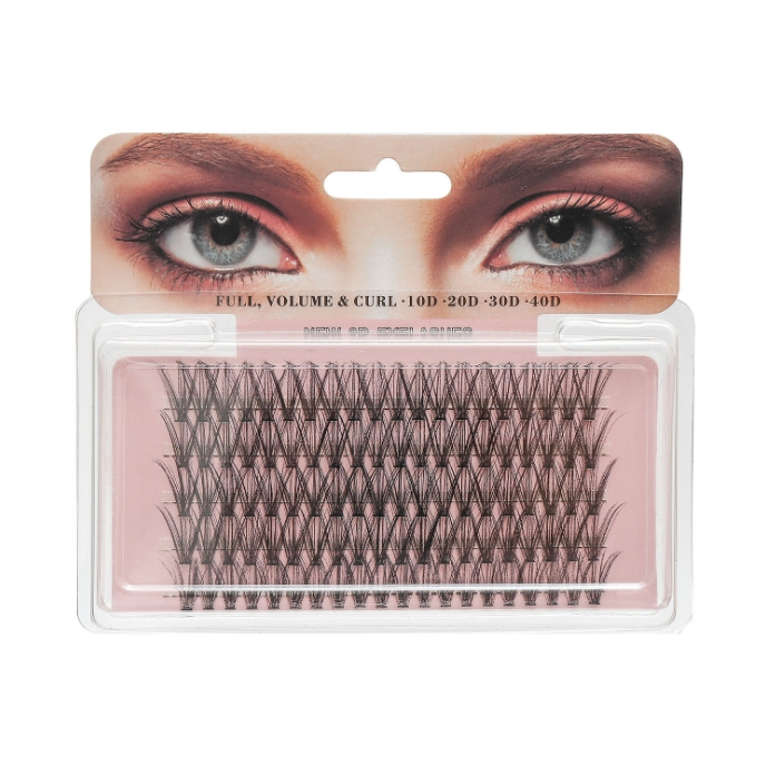 Wholesale Cheap Individual Lashes Cluster Lash Kit Private Label DIY Lashes Cluster Eyelashes