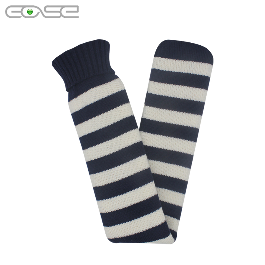 Premium Long Hot Water Bottle with Assorted Cover Options