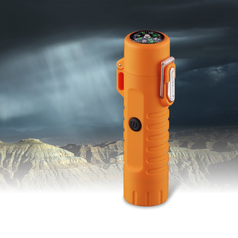 Mini Electric Lighter USB Rechargeable Touch Windproof Cigarette Accessories Electric Lighter