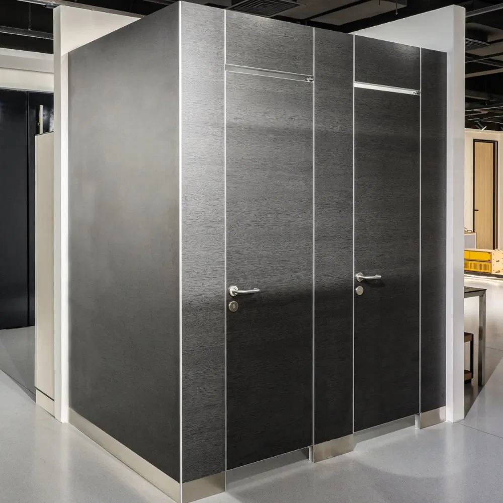 Waterproof Debo Prime Series 36mm High Pressure Laminate HPL Toilet Partition
