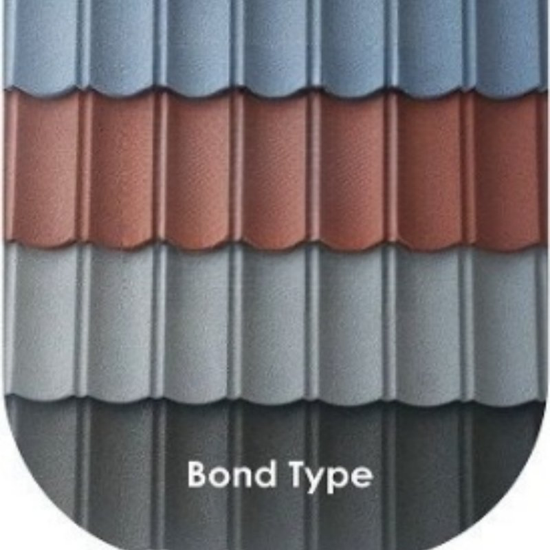 Chinese Manufacturer Premium ISO Certified 50+ Colors and Styles Can Customizable Stone-Coated Steel Roof Tiles for Southeast Asian Countries