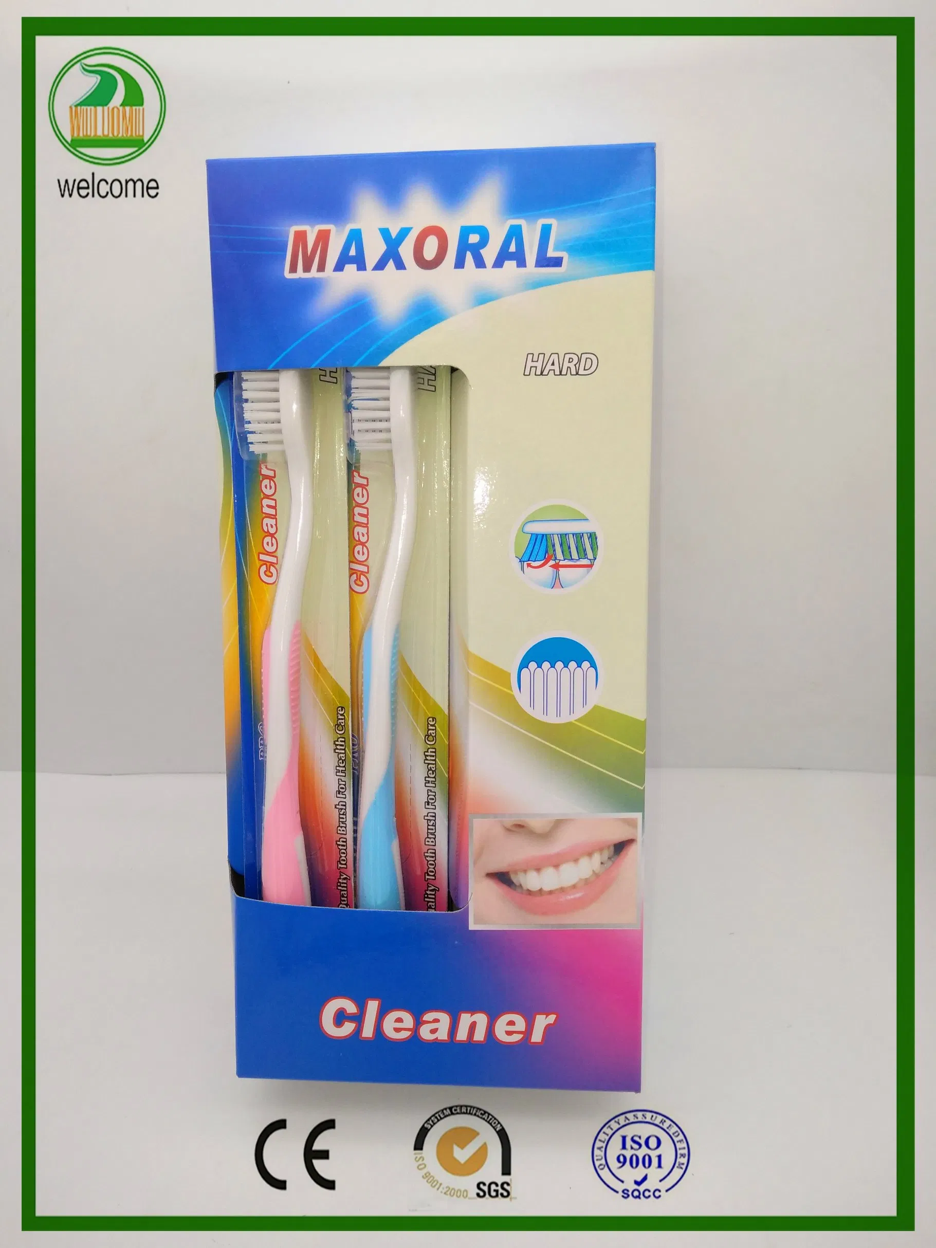 Stylish Handle Adult Toothbrush Yangzhou H/M/S Bristle A907