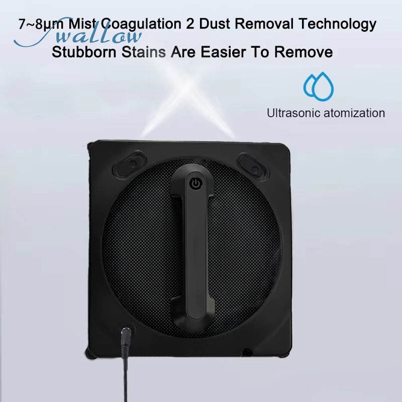 Newest Square Professional Deep Clean Automatic Glass Cleaning Machine Electric Window Cleaners Window Cleaning Robot