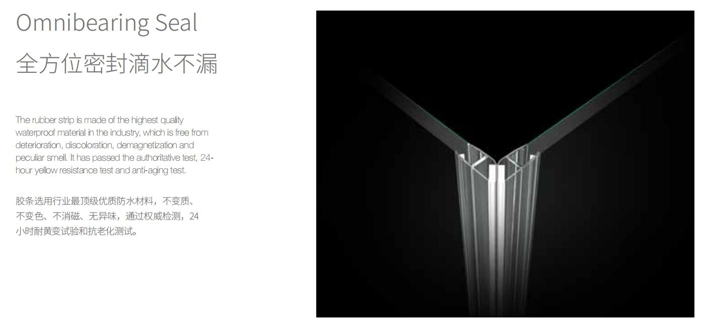 Morden Design 304 Stainless Steel Framed Corner Entry Sliding Door Shower Rooms Screen Sliding Shower Door