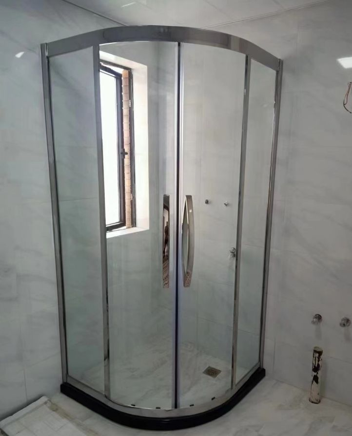China Wholesale Aluminum Sliding Bathroom Doors Interior Shower Glass System Competitive Price-for Custom Shower Rooms