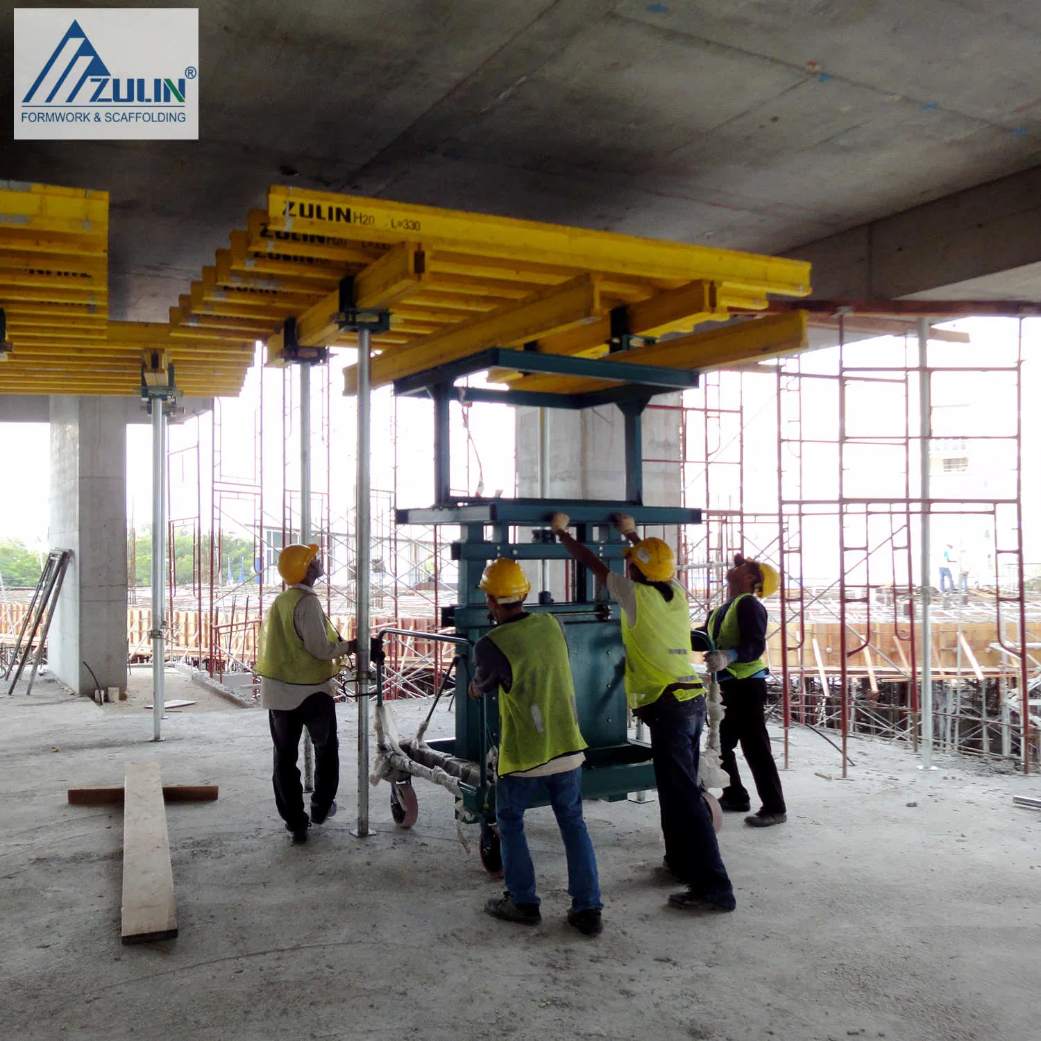 Formwork Movable Shifting Trolley for Lift Scaffolding