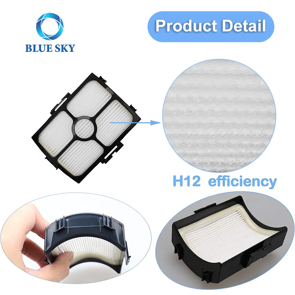 Replacement H12 Foam Felt Filter Set for Shark Hz3000 Hz3002 Hz3002UK Stratos Ultralight Corded Stick Vacuum Cleaner