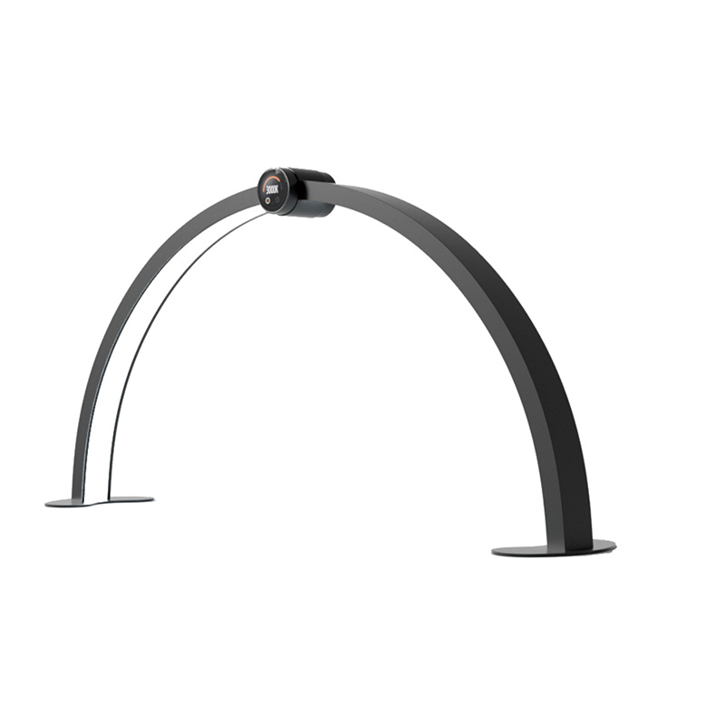 Professional Customized Half Moon Nail Lamp Display Screen LED Nail Table Lamp Ui Smart Display Manicure Table Light