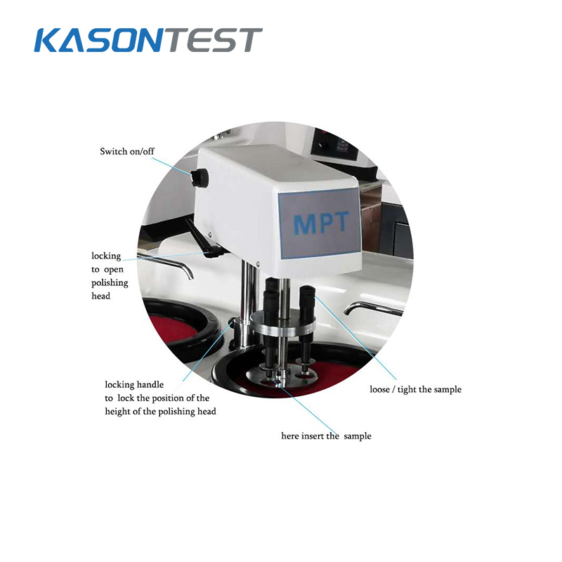 Ks-Mpt Semi-Auto Metallographic Grinding Polishing Head