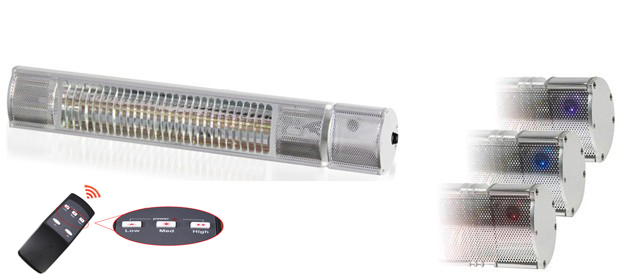 Infrared Heater Patio Electrical Wall Heater Portable Heater with Infrared Lamp