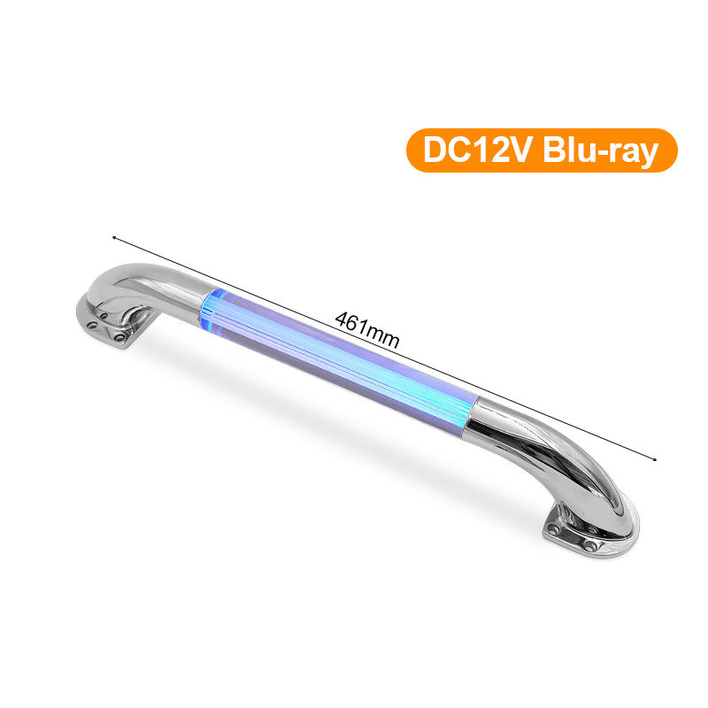 Campers Illuminated Handrail Rvdoor Entry Grab Bar Handles with Liqhted Glass Assist Handle
