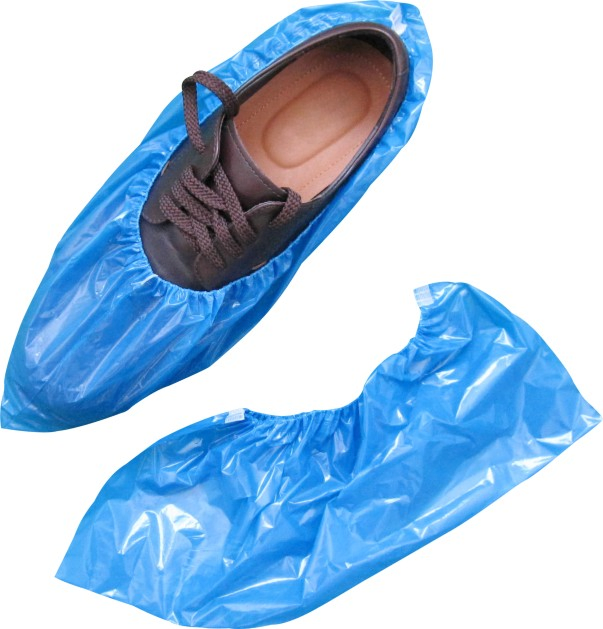 Disposable Antistatic Cleanroom Waterproof Plastic Non-Slip Boot Shoe Cover