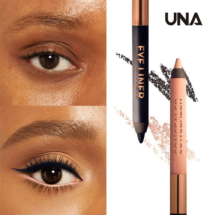 High Quality Cosmetic Eye Makeup Vegan Double Sided Eye Liner Pencil No Logo Private Label Cream Concealer Black Eyeliner