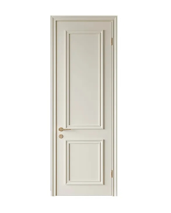 Water Proof Interior White Bedroom WPC Door Design with Door Frame for Direct Sales China Wholesale