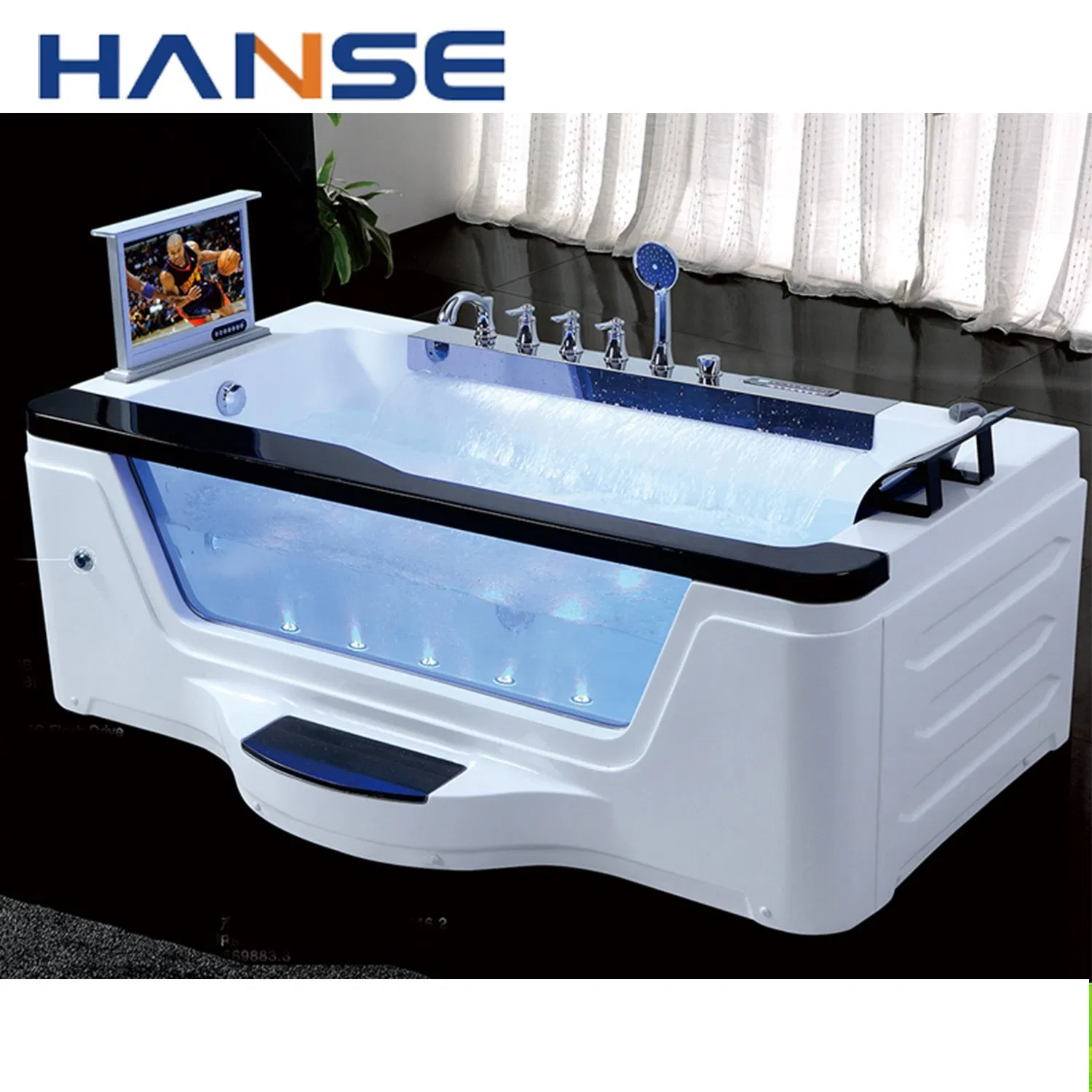 Массажная ванна с гидромассажем в европейском стиле