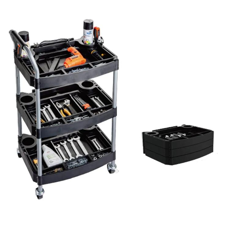 2024 Wholesale Mobile Tool Cart for Car Beauty Mechanics Tool Trolley