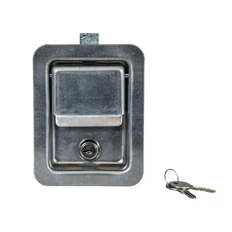 Stainless Steel Metal Truck Toolbox Handle Door Lock Paddle Lock