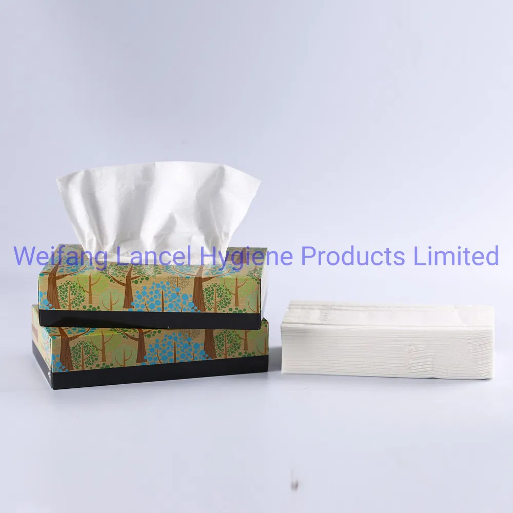 Customed Premium Wholesale Facial Tissue Box