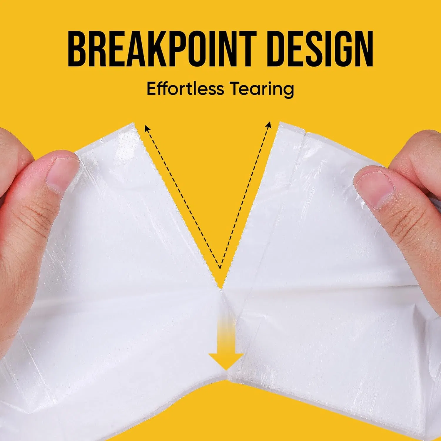 Custom Printed Roll/Flat Trash Bags for Retail and Wholesale