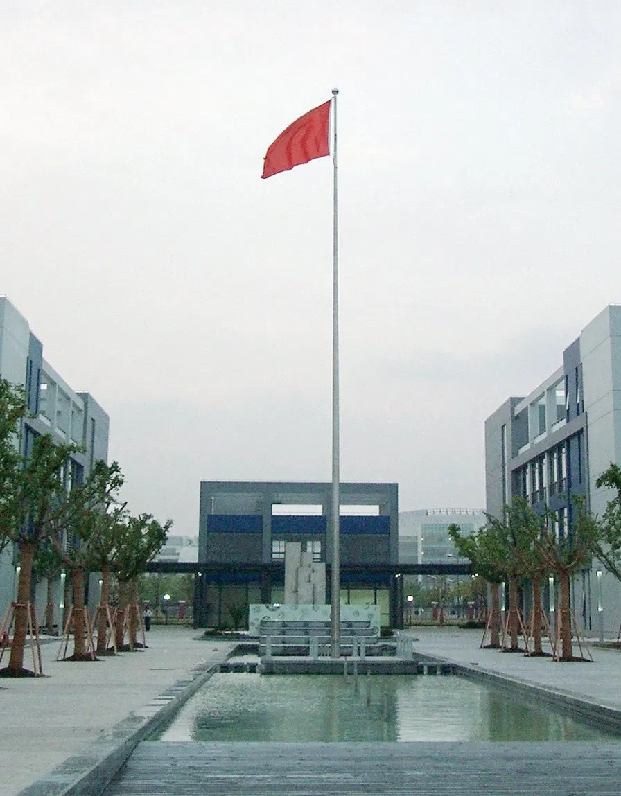 Aluminum Banner Mast with Anodized Finish