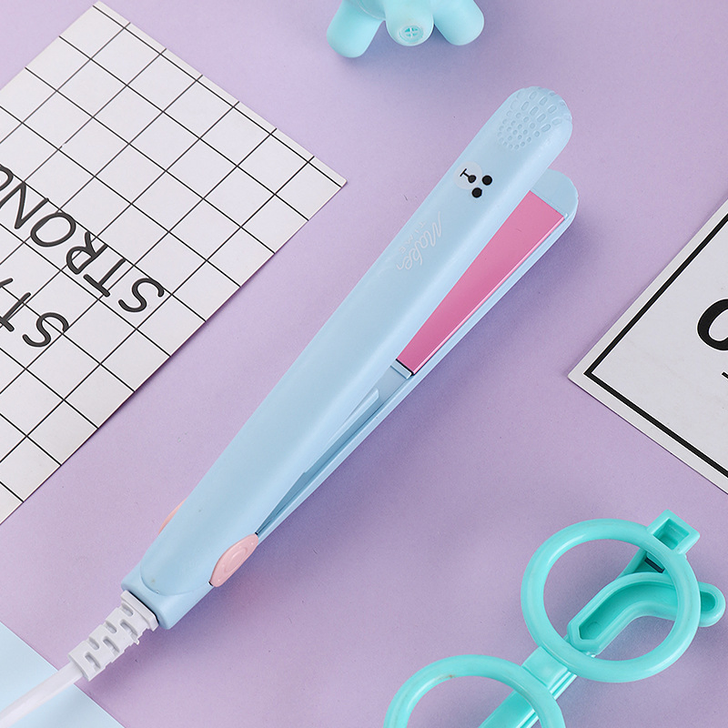 Curling Iron Mini Splint Hair Straightener Straight Curl Dual-Purpose Splint