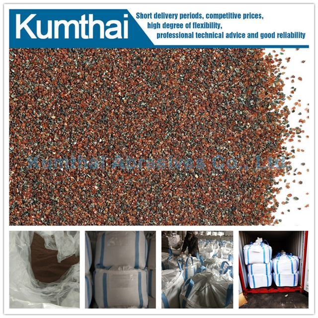 Hot Sale Natural Abrasive 60/80 Mesh Garnet with High Quality
