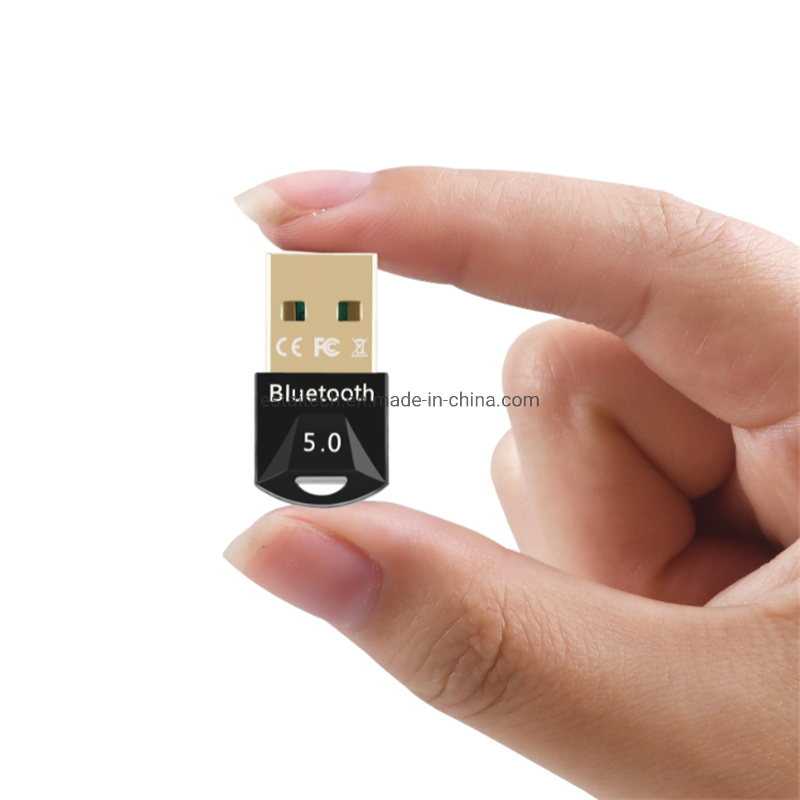 USB Bt 5.0 Adapter Transmitter Bt Receiver Audio V5.0 Bt Dongle Wireless USB Adapter for Computer PC Laptop