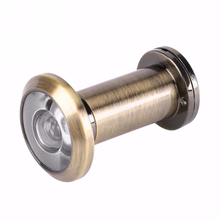 200 Degree Door Peephole Viewer Wide Brass Zinc Door Viewer