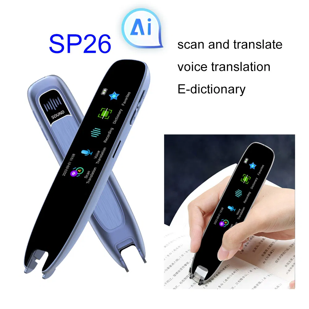 Birthday gift China factory dictionary language smart pen translator with scanning translation voice translation online and offline useSP26