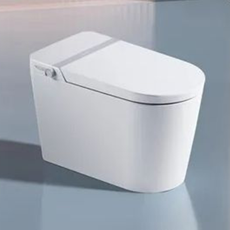 Factory Price Ceramic Elongated Automatic Toilet Flushing Sensor Smart Toilet Wc Intelligent Smart Bidet Toilet